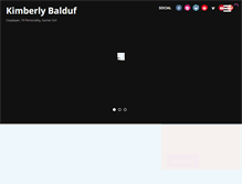 Tablet Screenshot of kimberlybalduf.com